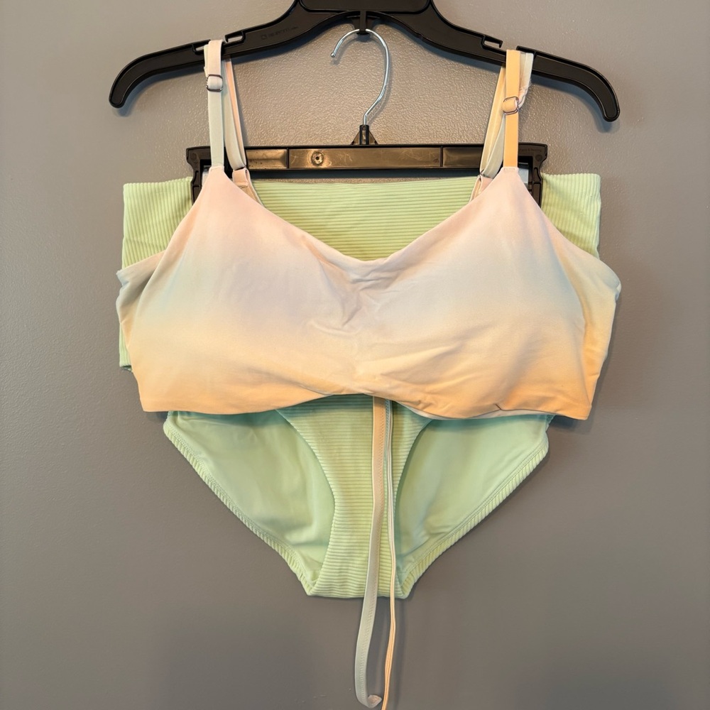 CALIA by Carrie Underwood Pastel Ombre Bikini Set
